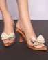 EMMA Hand Embellished Bow Heels